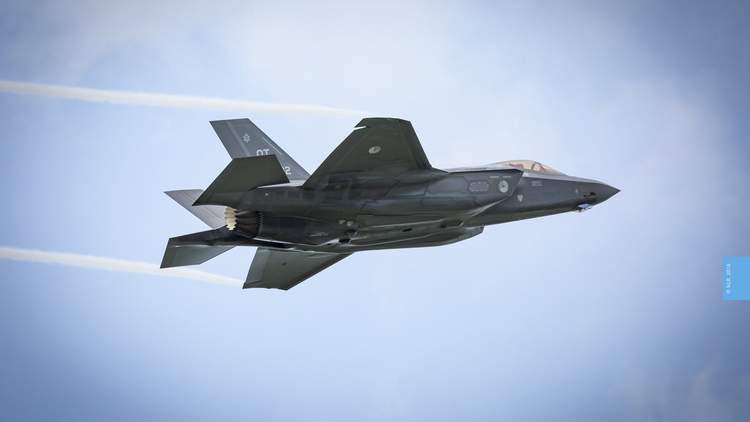 F-35A Lightning II, F-002 (RNLAF) in flight - NLR